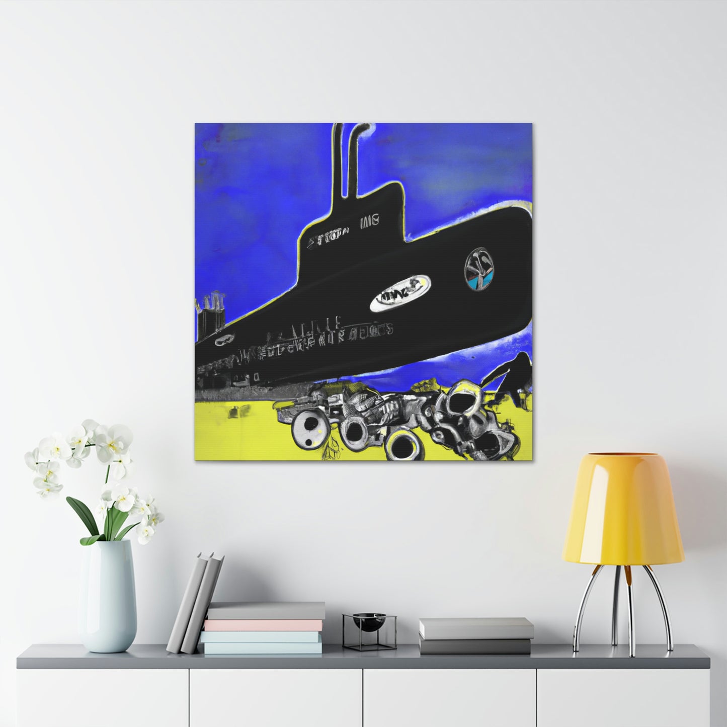 Submarine Underwater Dream - Canvas