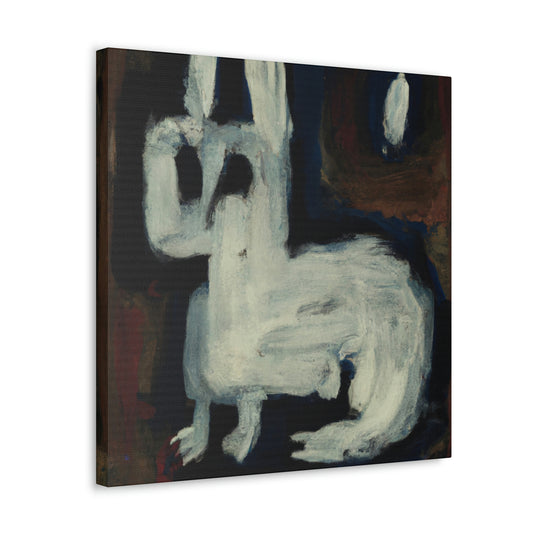 Rabbit in Abstraction - Canvas