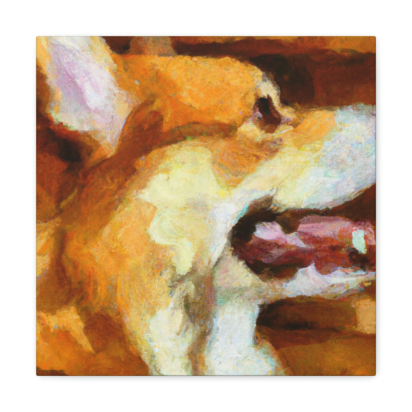 Welsh Corgi Symphony - Canvas