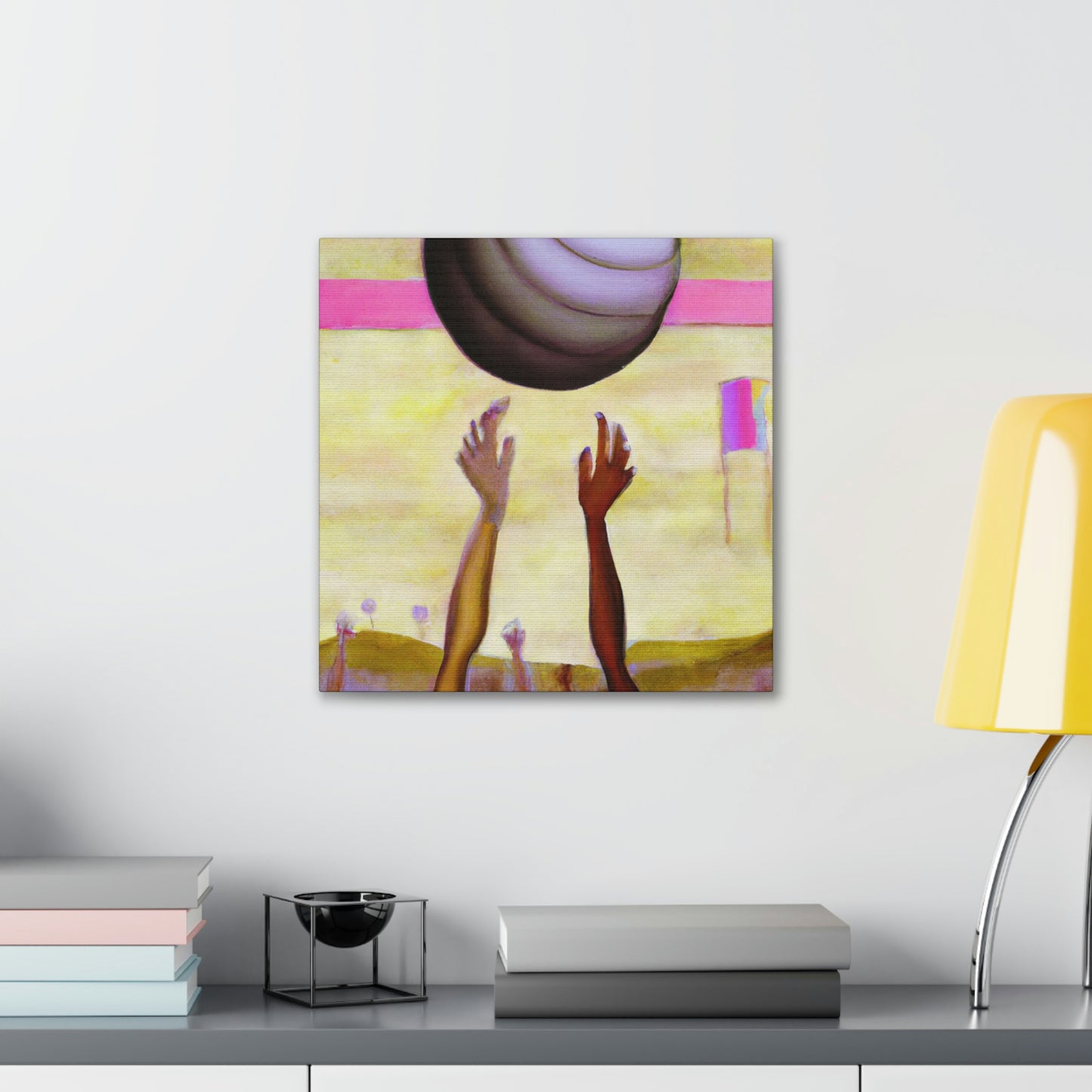 "Volleyball Dreams Surreal" - Canvas