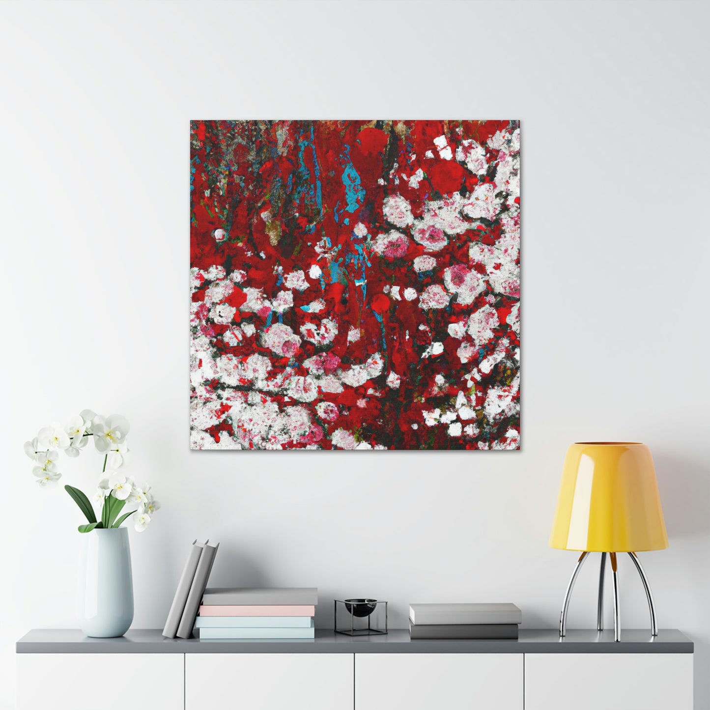 Cherry Blossom Symphony. - Canvas