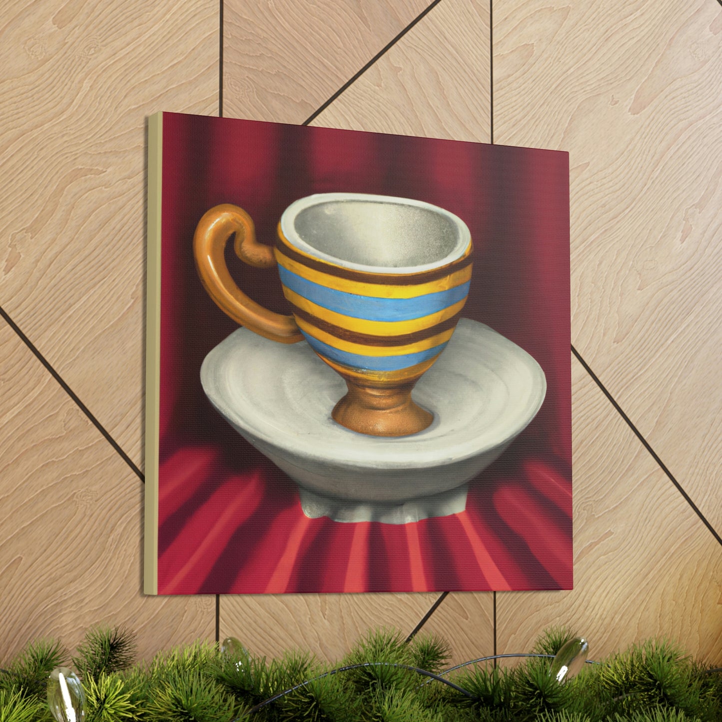 Coffee Cup Neoclassicism - Canvas