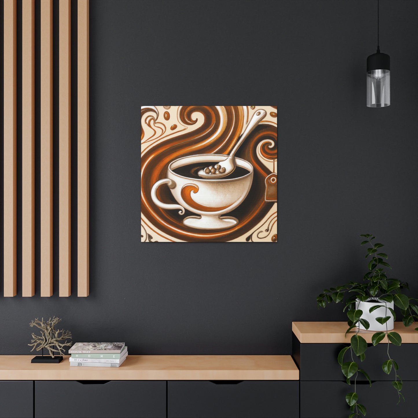 "Coffee for the Ancients" - Canvas