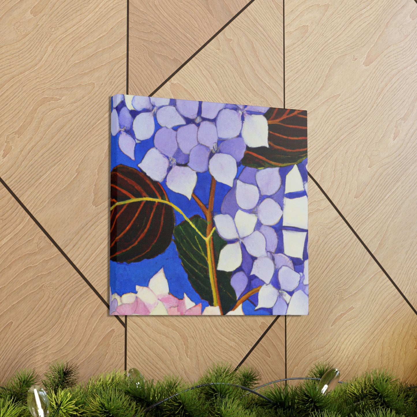 "Hydrangea in Sunrise" - Canvas