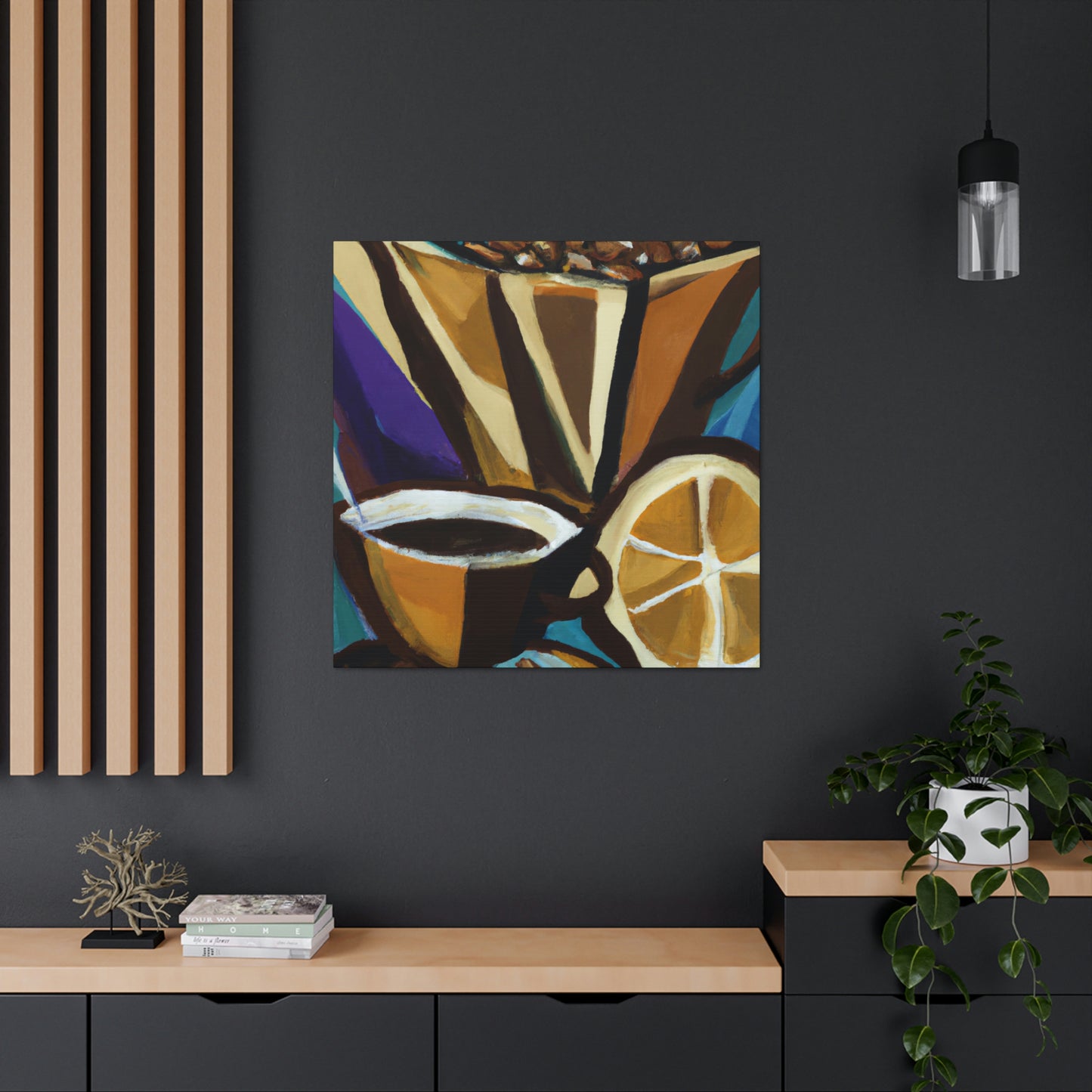 Coffee and Expressionism - Canvas