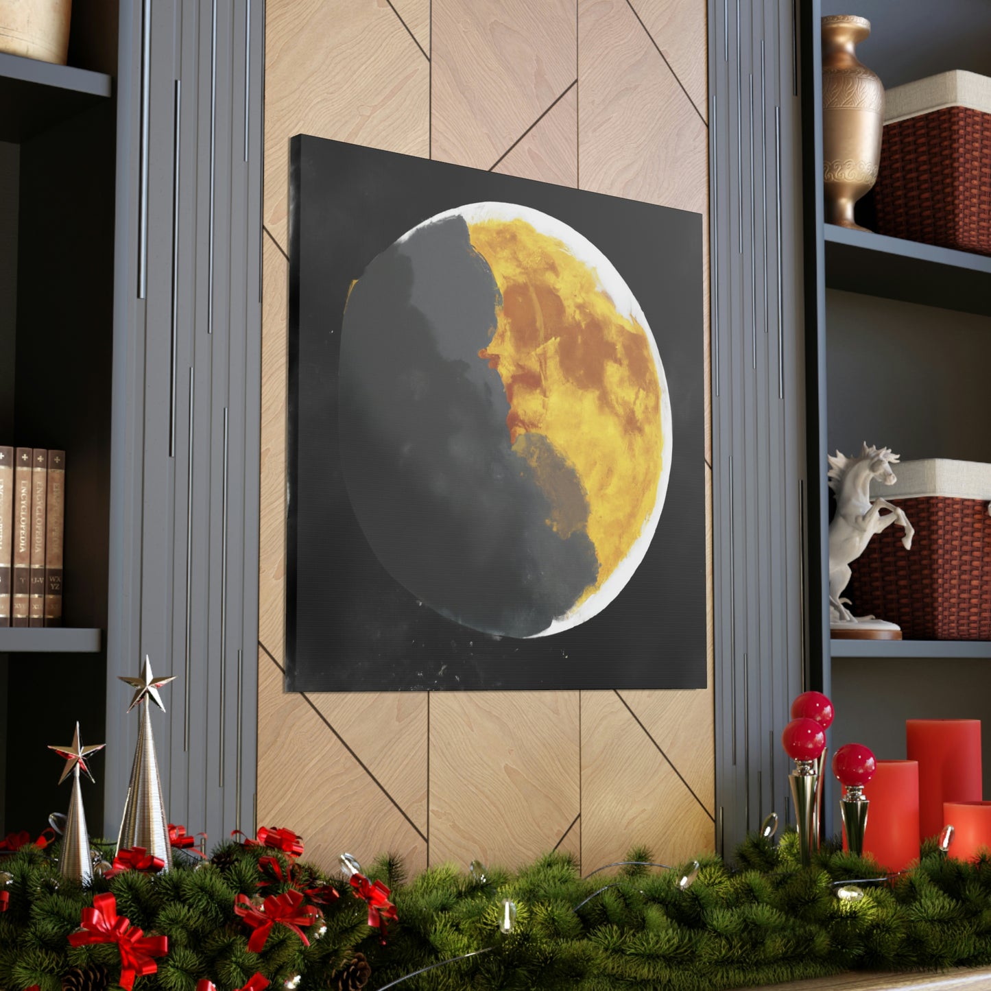 Lunar Night Enchantment - Canvas