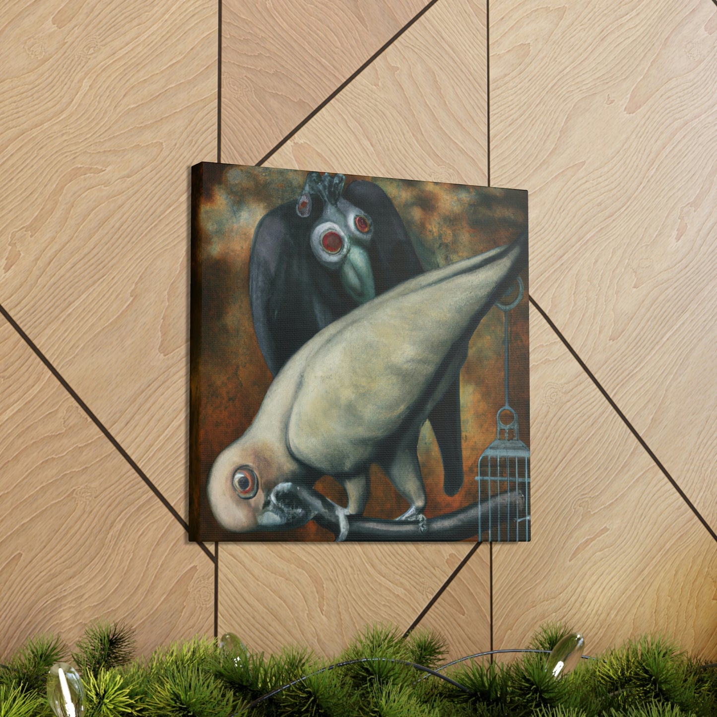 "Pionus in Dreamscape" - Canvas