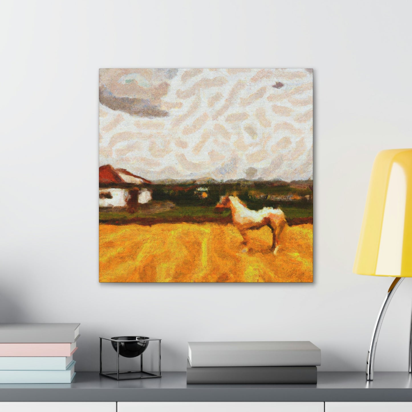 "Horse in Motion Dynamic" - Canvas