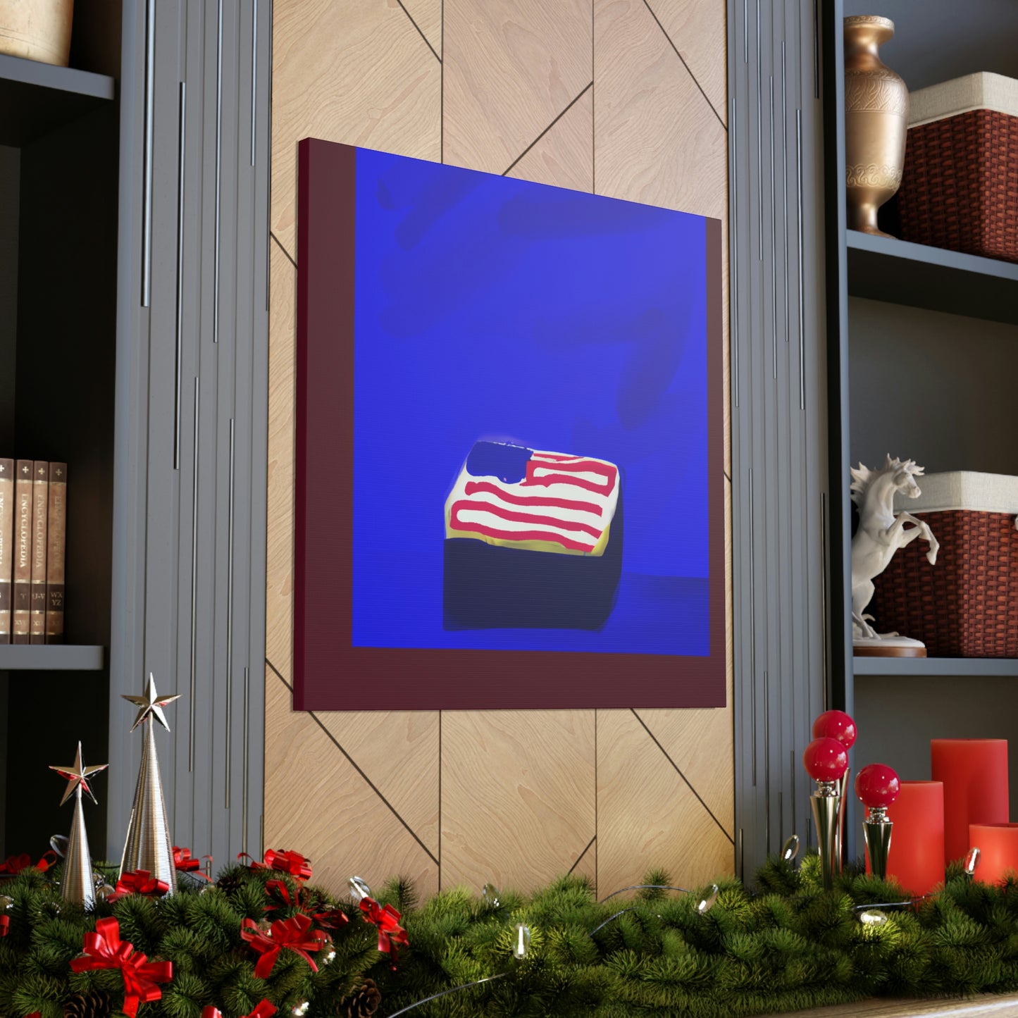 Red, White, Blue. - Canvas