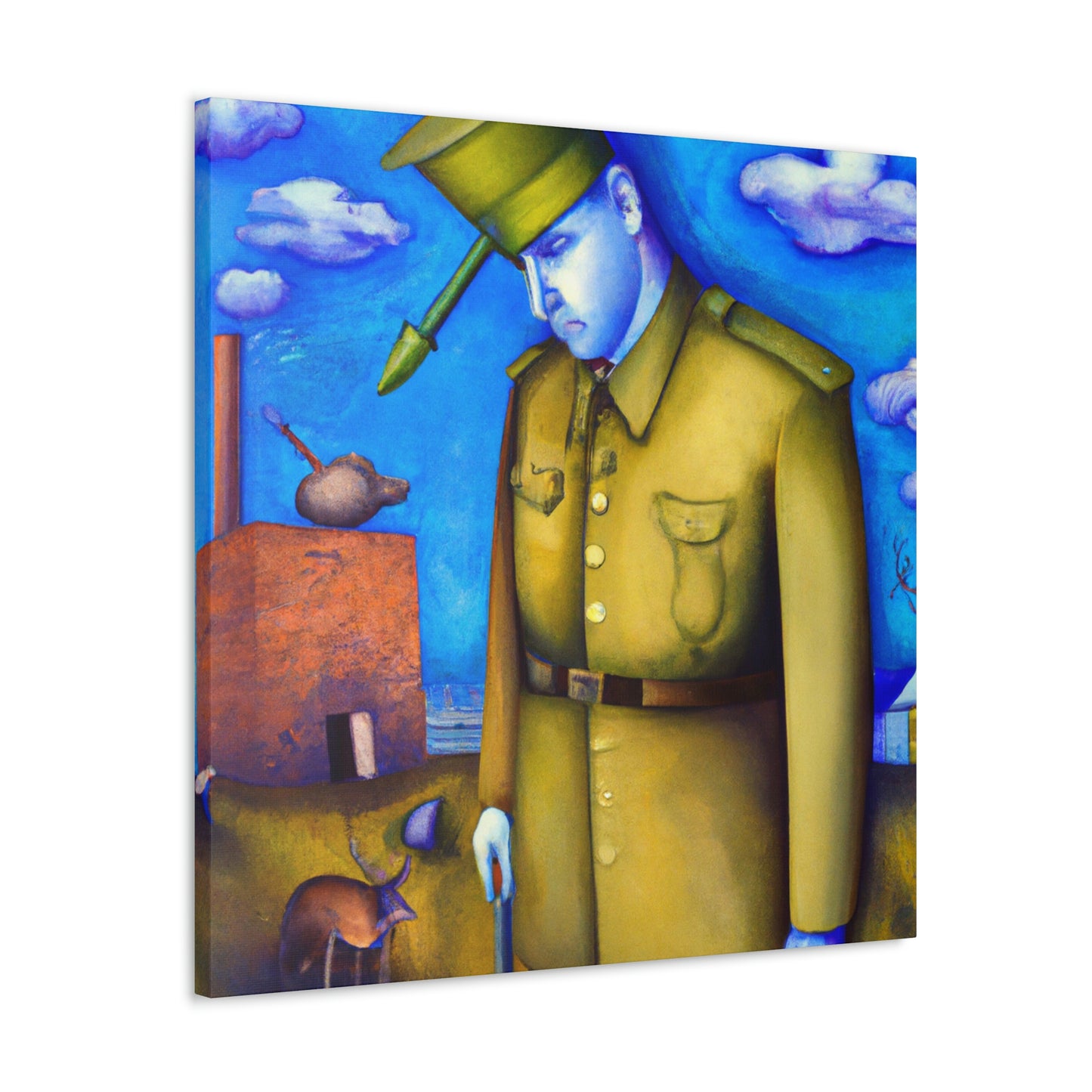 "Supply Sergeant Dreamscape" - Canvas