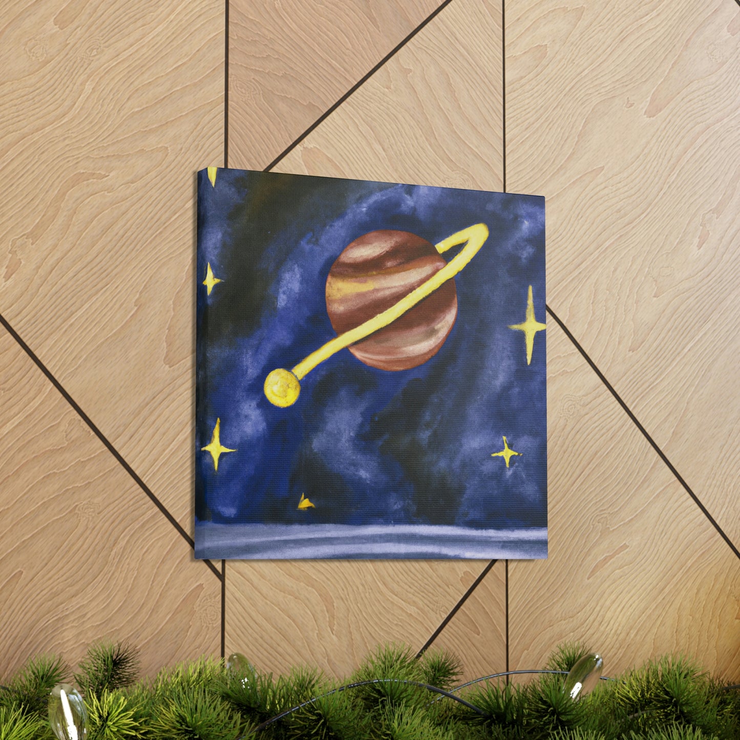 Jupiter's Celestial Majesty - Canvas