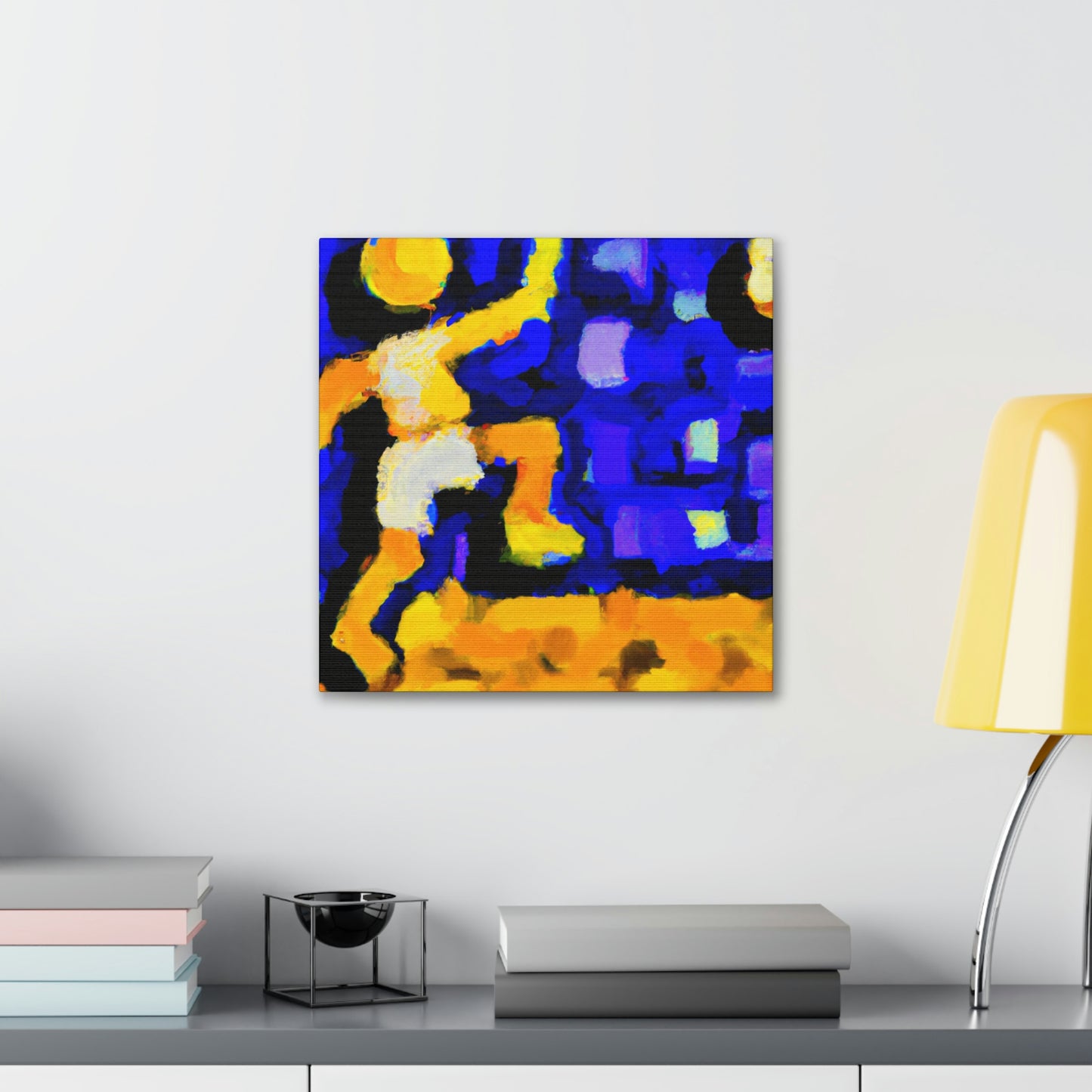 "Soccer in the Abstract" - Canvas