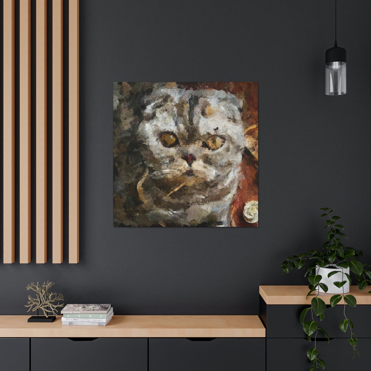 "Feline Soul Inspiration" - Canvas