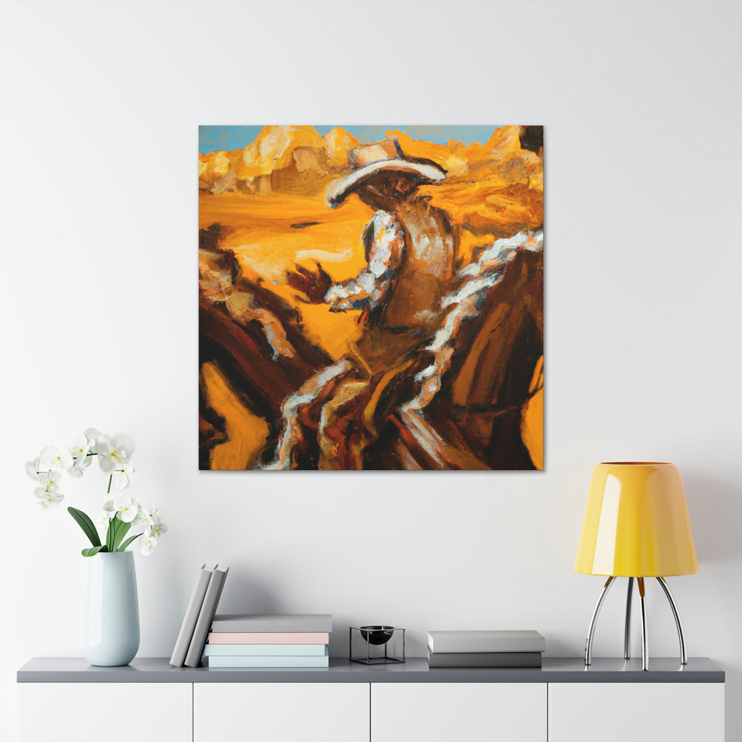 A Western Visionscape - Canvas