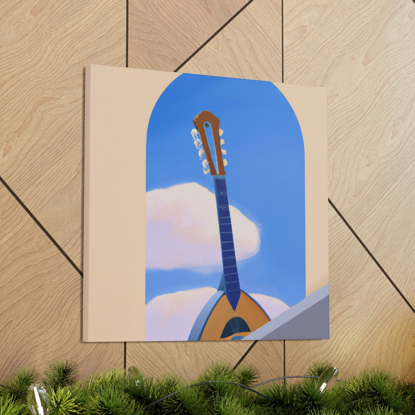 Mandolin of Minimalism - Canvas