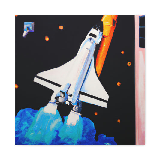 "Space Shuttle Reimagined" - Canvas