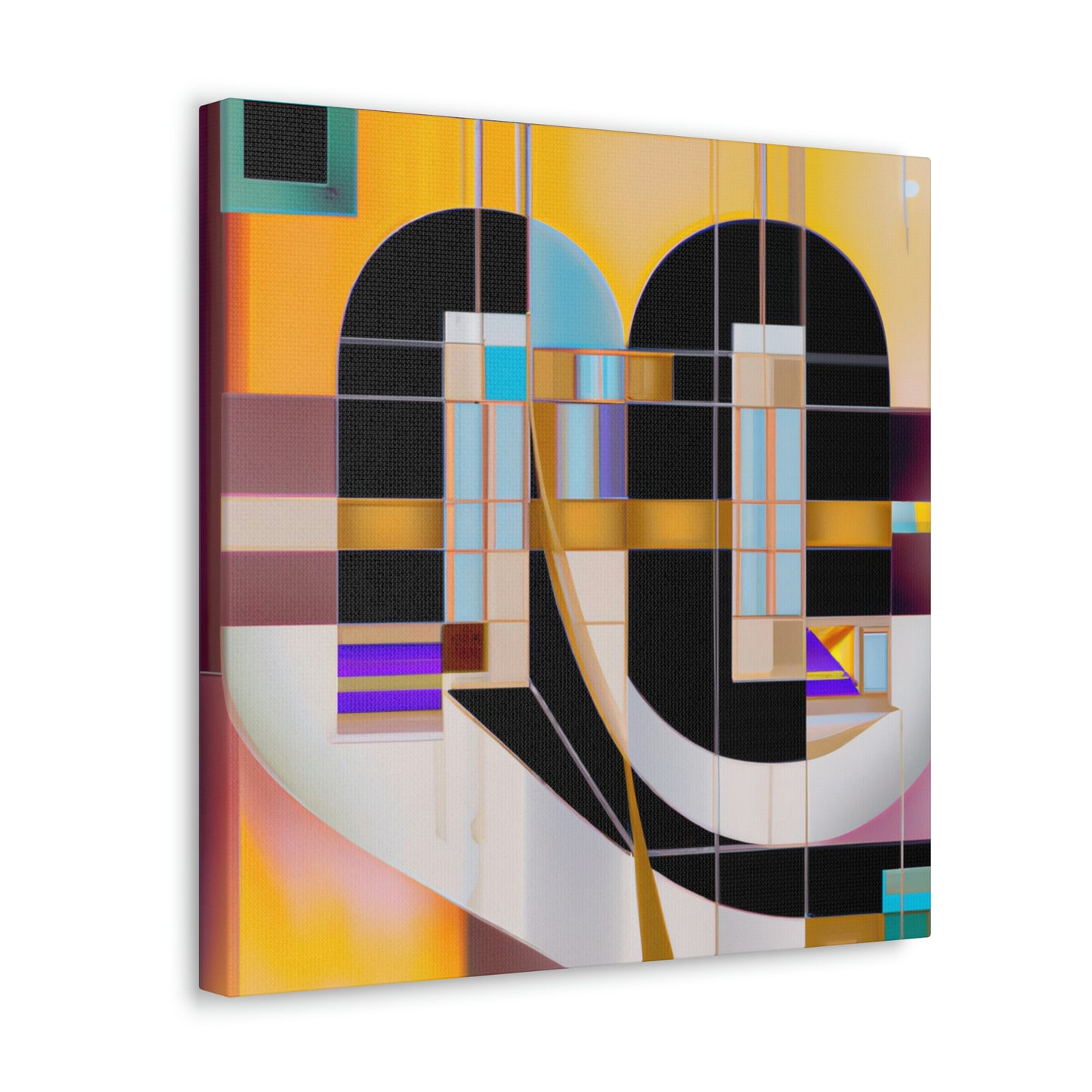 Gilded Jazz Brilliance - Canvas