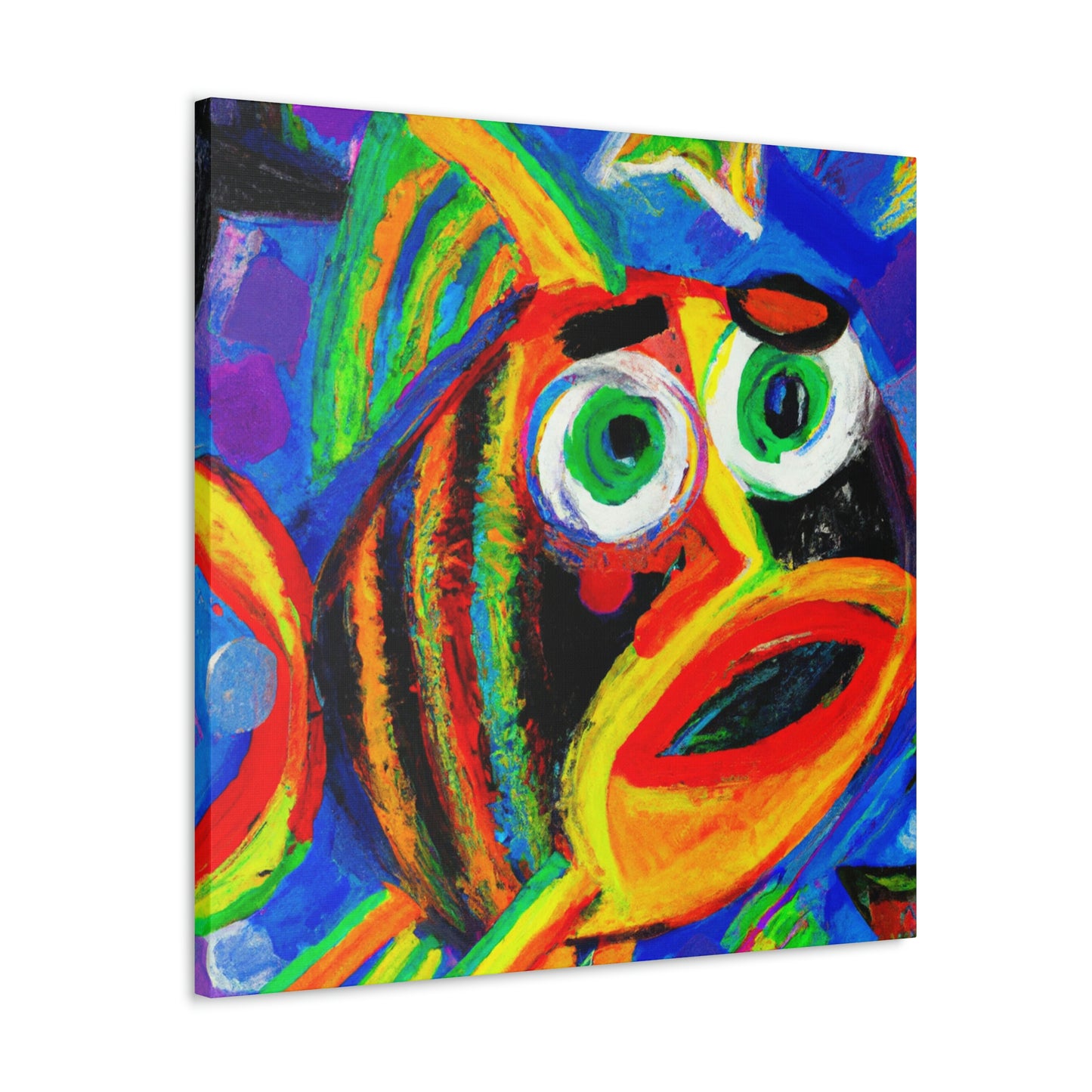 Rainbow Fish Harmony - Canvas