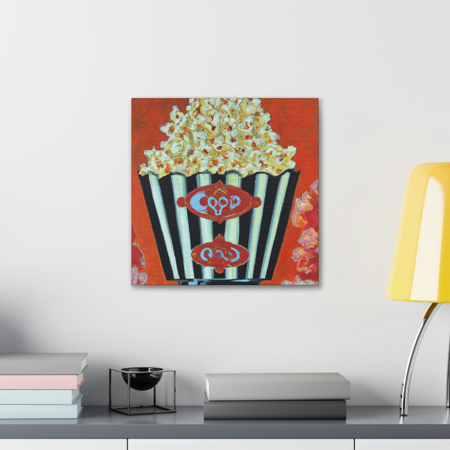 "Surreal Seas of Popcorn" - Canvas