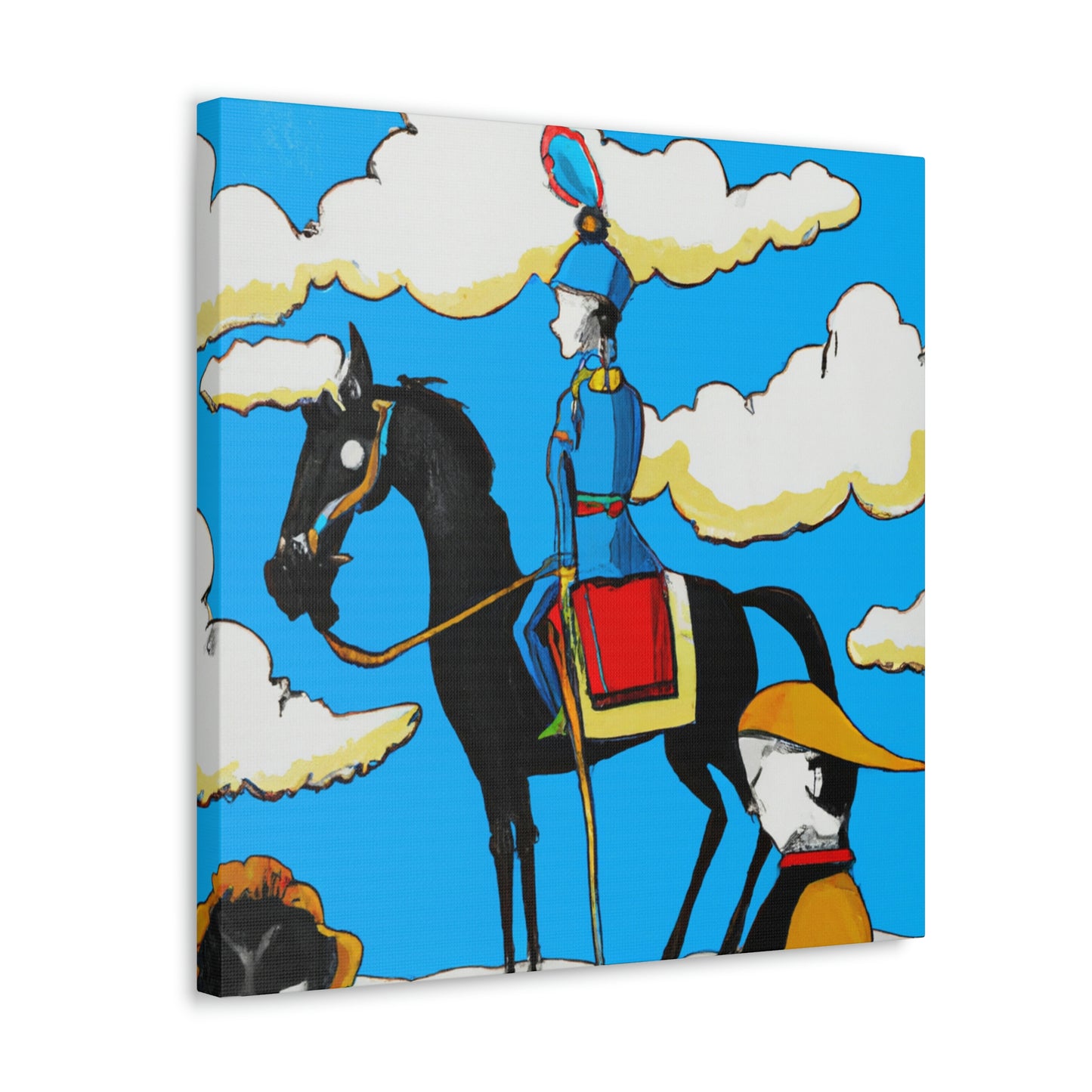 Cavalryman's Surreal Dream - Canvas