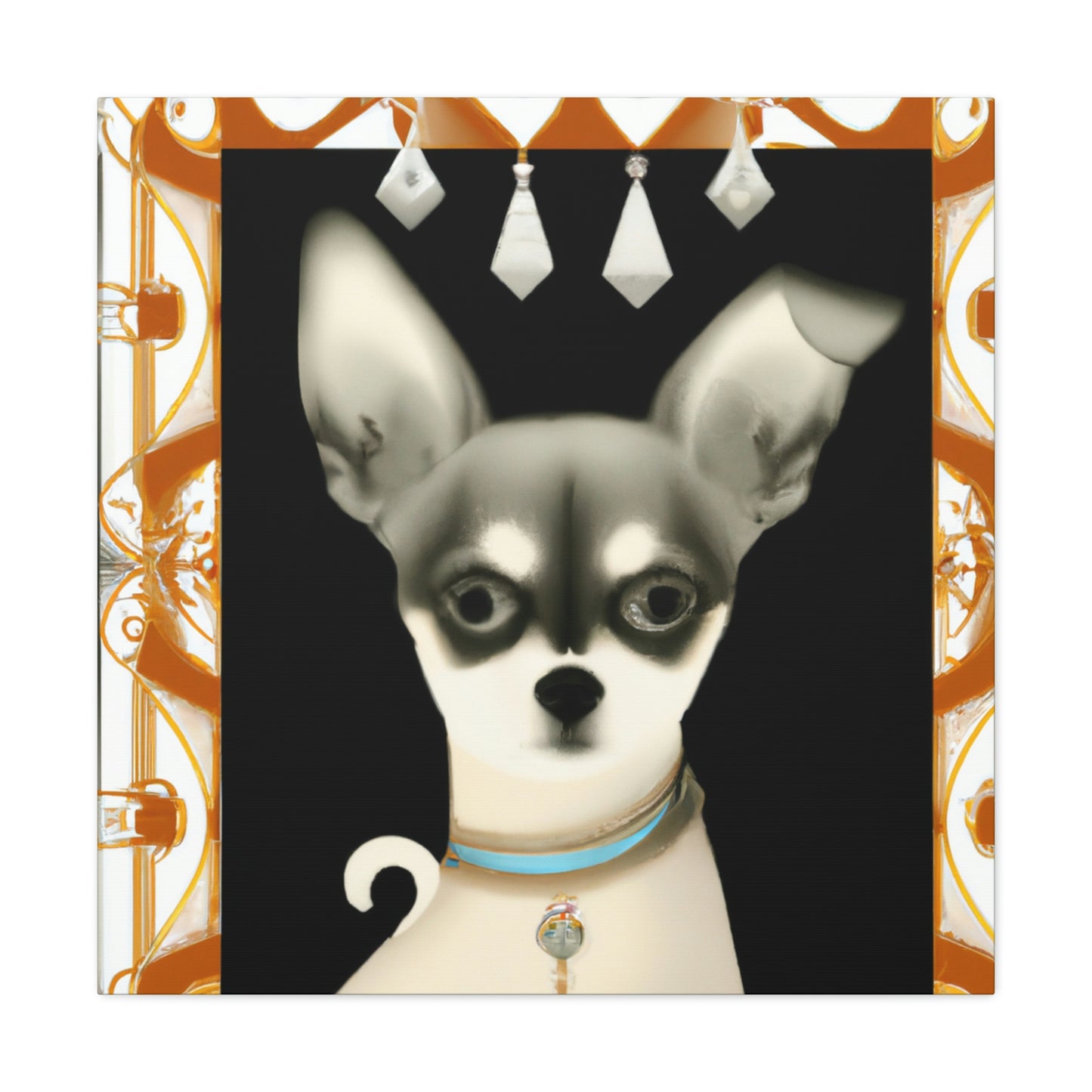 Blazing Chihuahua Splendor - Canvas