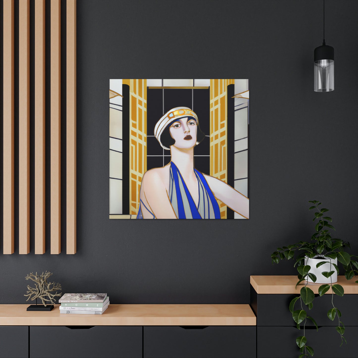 "Neoclassic Deco Dreaming" - Canvas