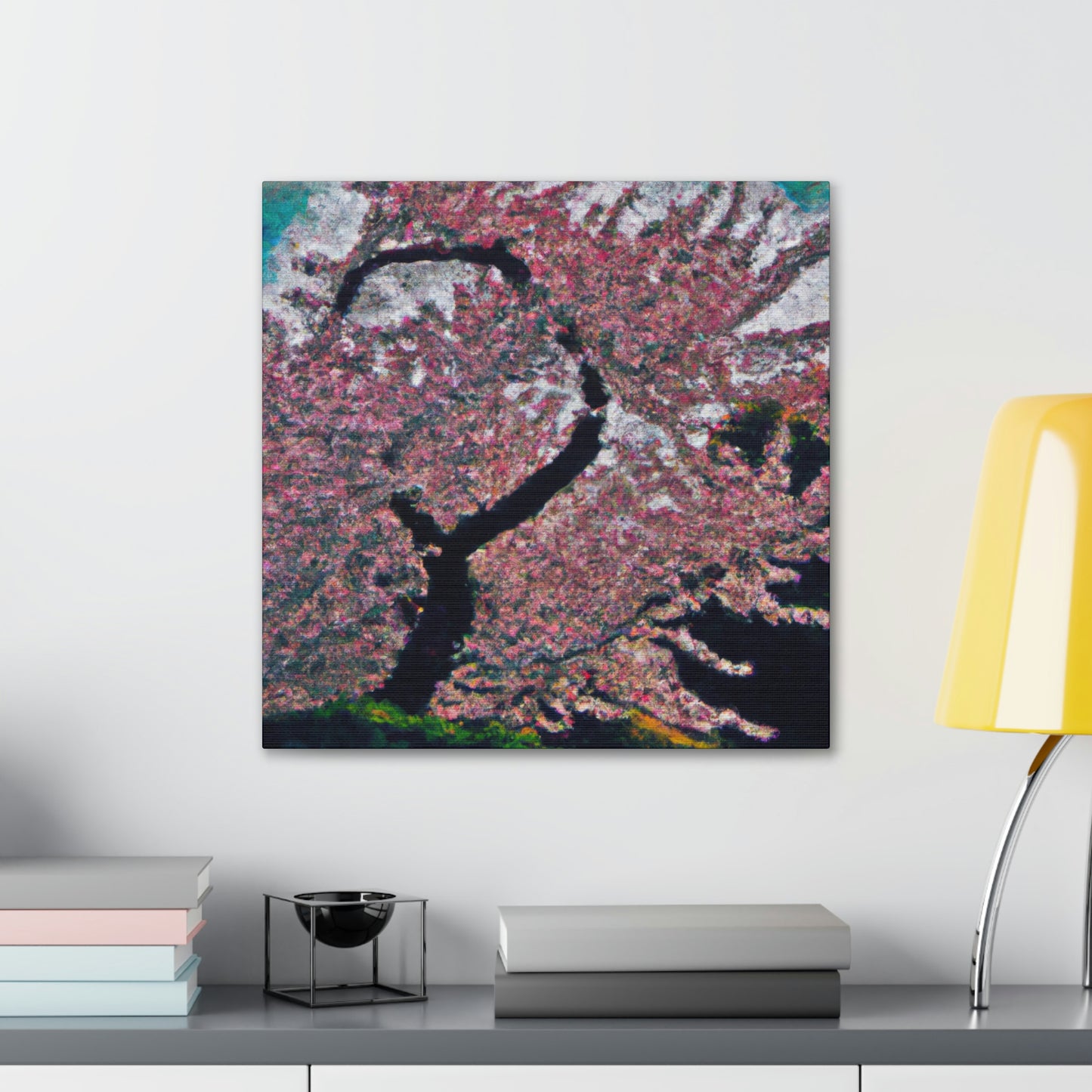 Cherry Blossom Reflection - Canvas