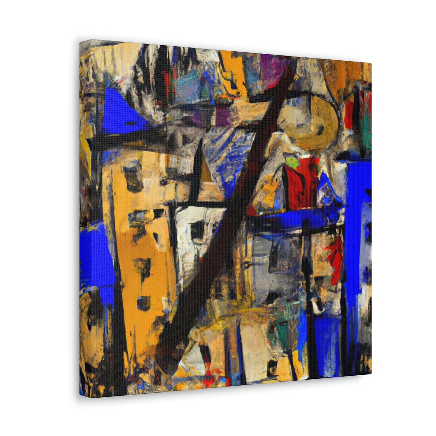 Postmodern Expressionism World - Canvas