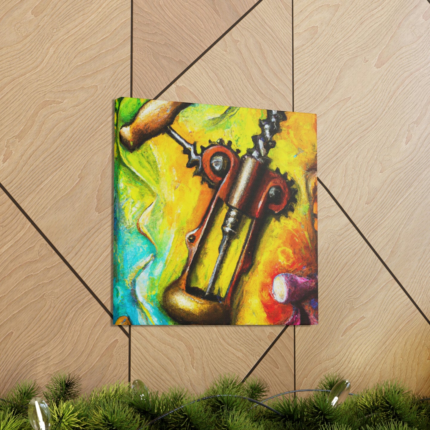 "Corkscrew of Steampunk". - Canvas