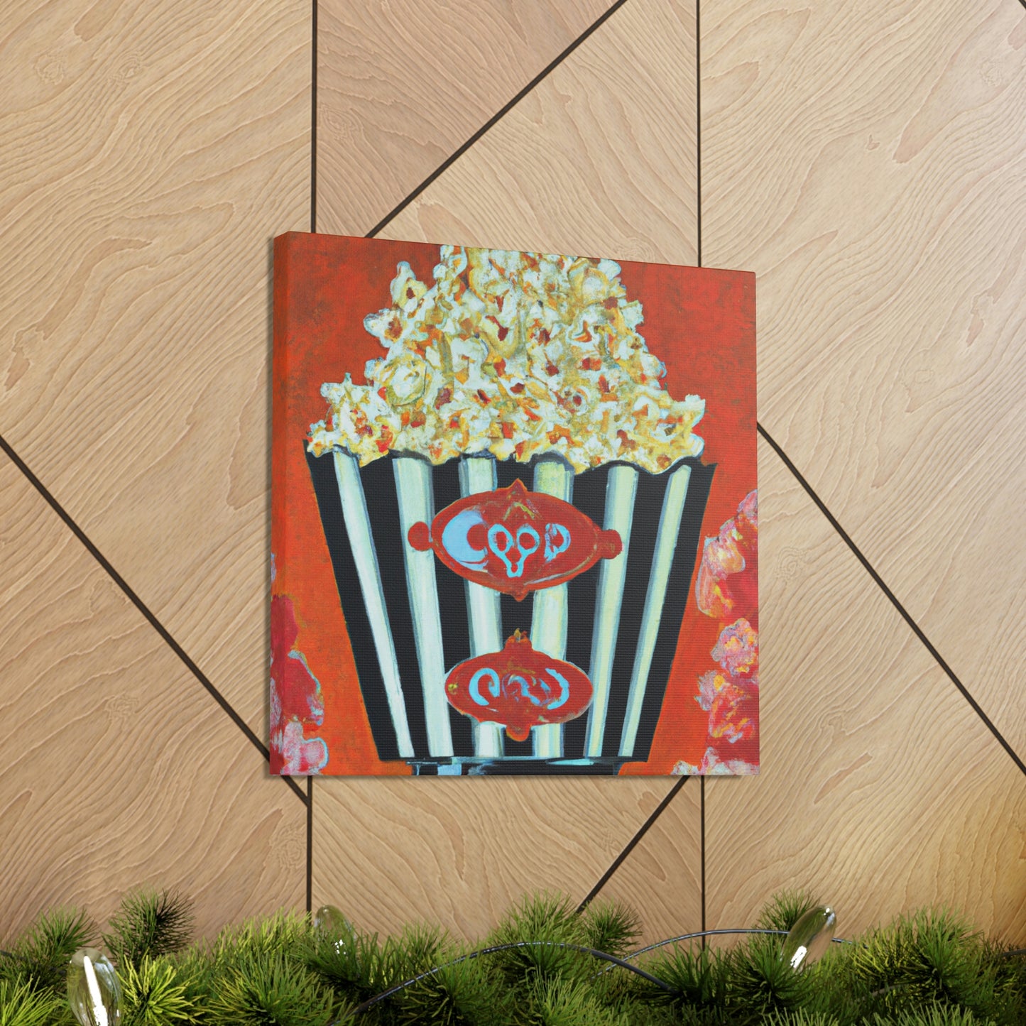 "Surreal Seas of Popcorn" - Canvas