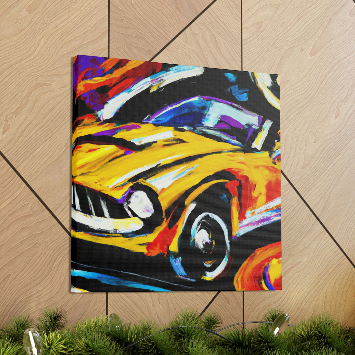 "Classic Automobile Dreaming" - Canvas