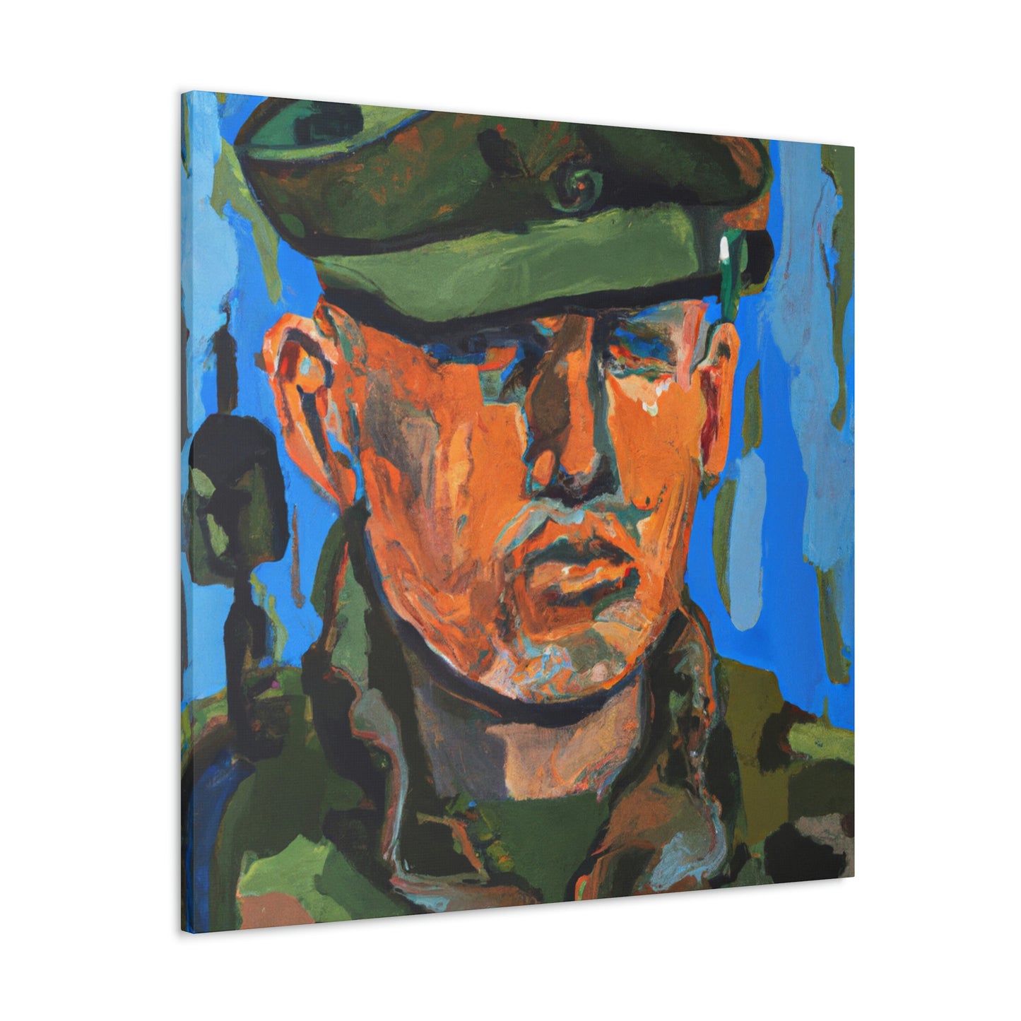 Bomb Disposal Heroism - Canvas