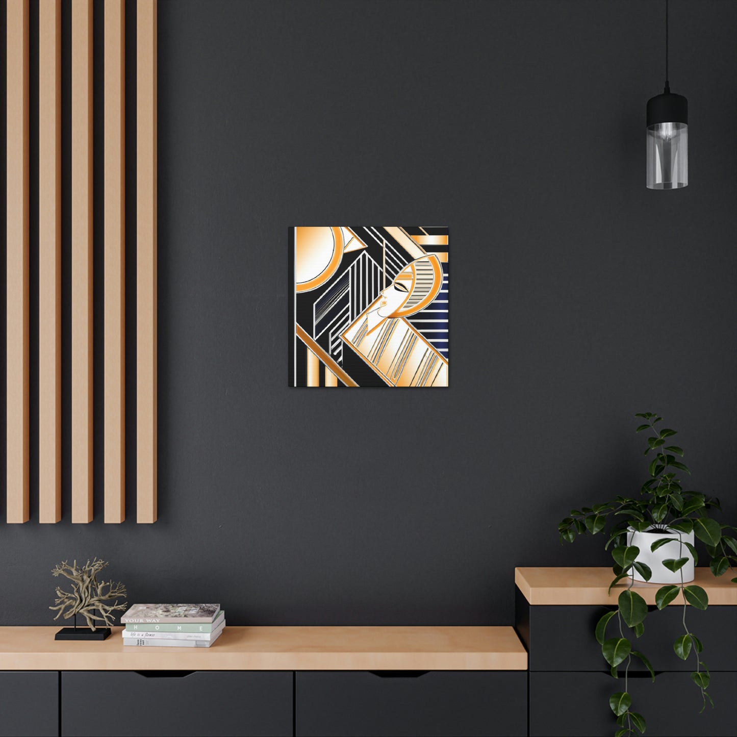 Dazzling Jazz Illumination - Canvas