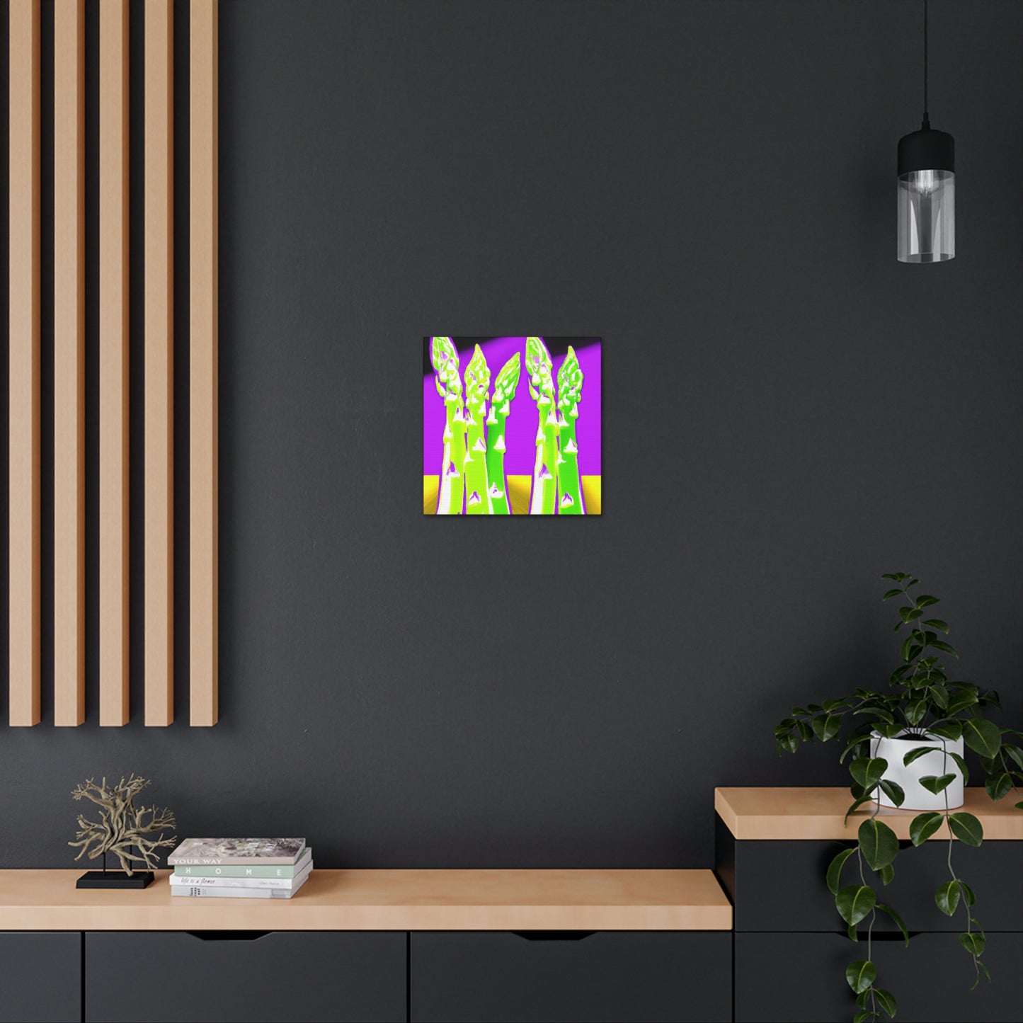 Asparagus Pop Explosion - Canvas