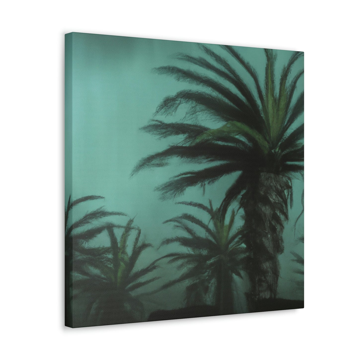 "Abstracted Palm Reflection" - Canvas