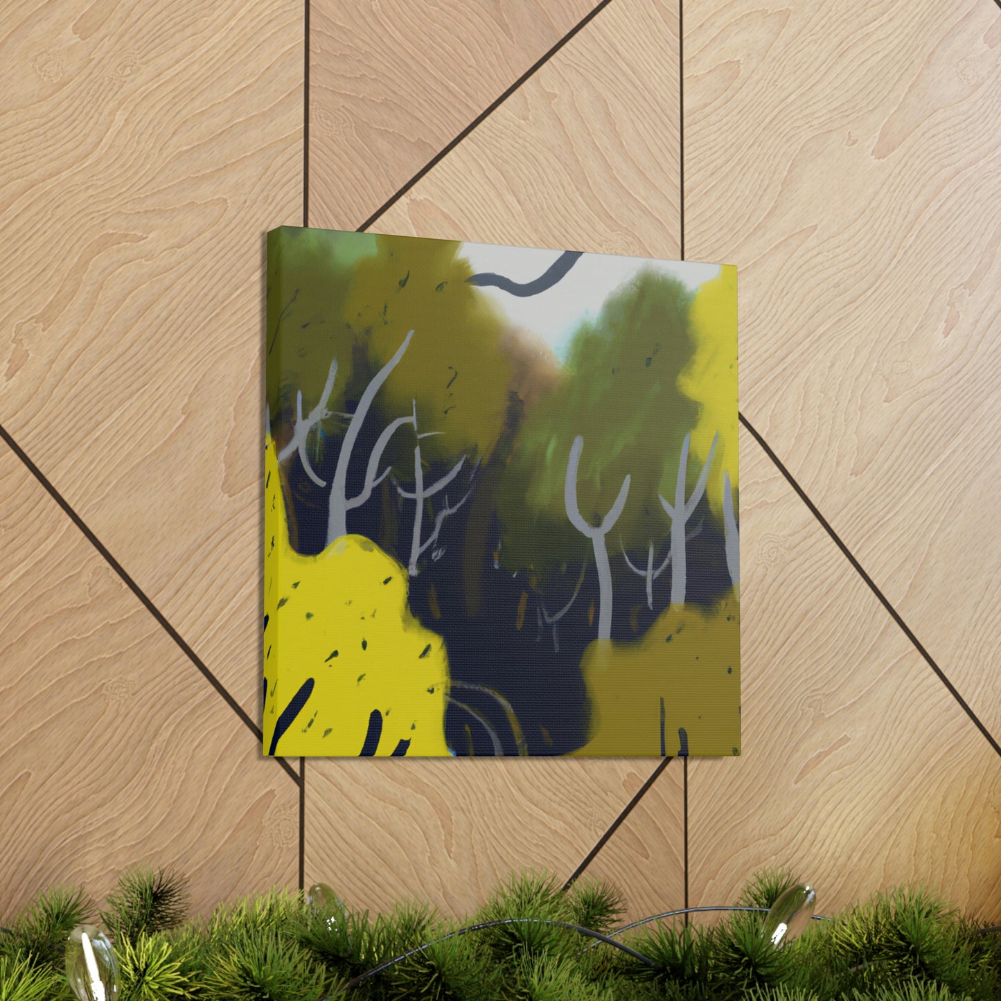 "Forest Dreams: 1940s" - Canvas