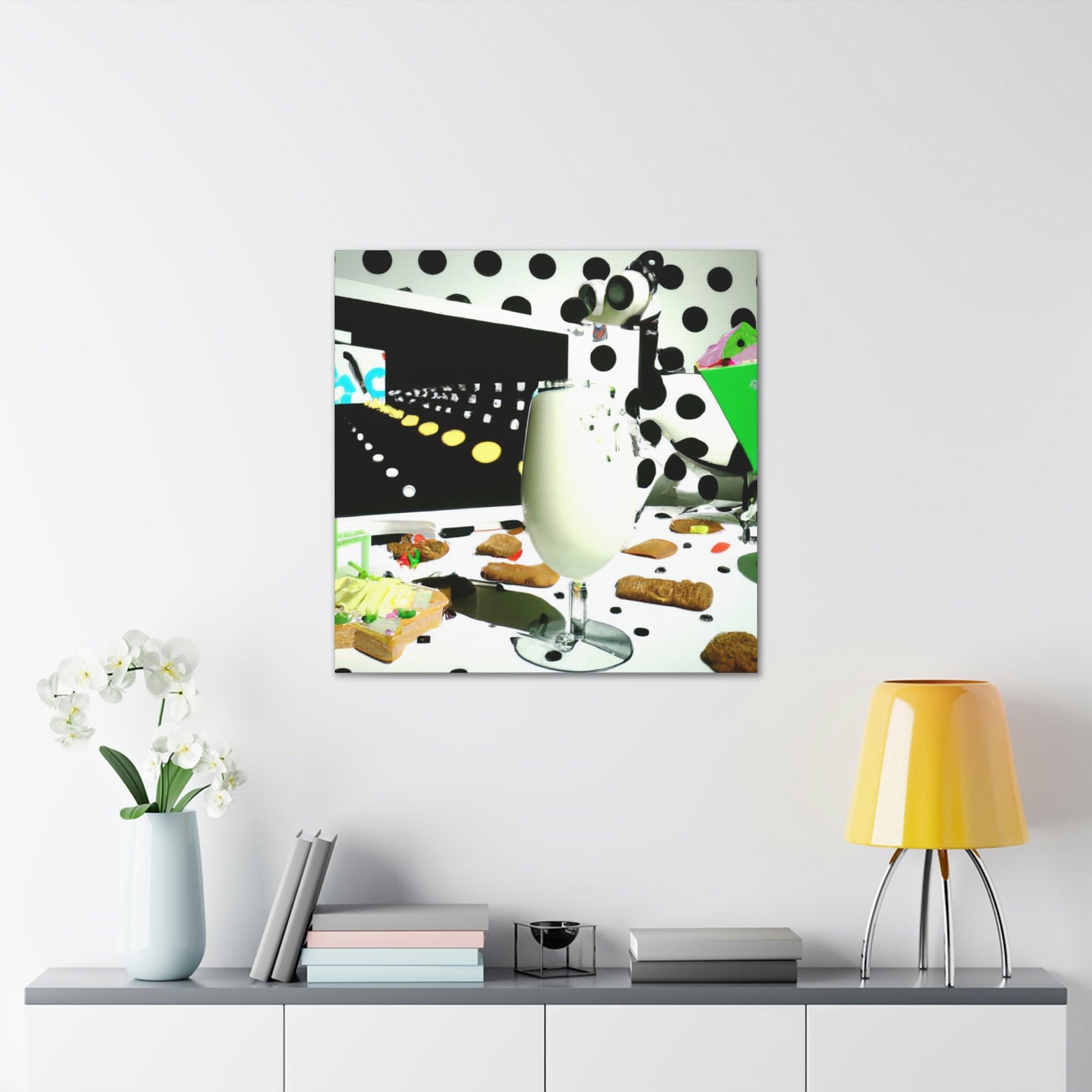 Milk and Cookies Dream - Canvas