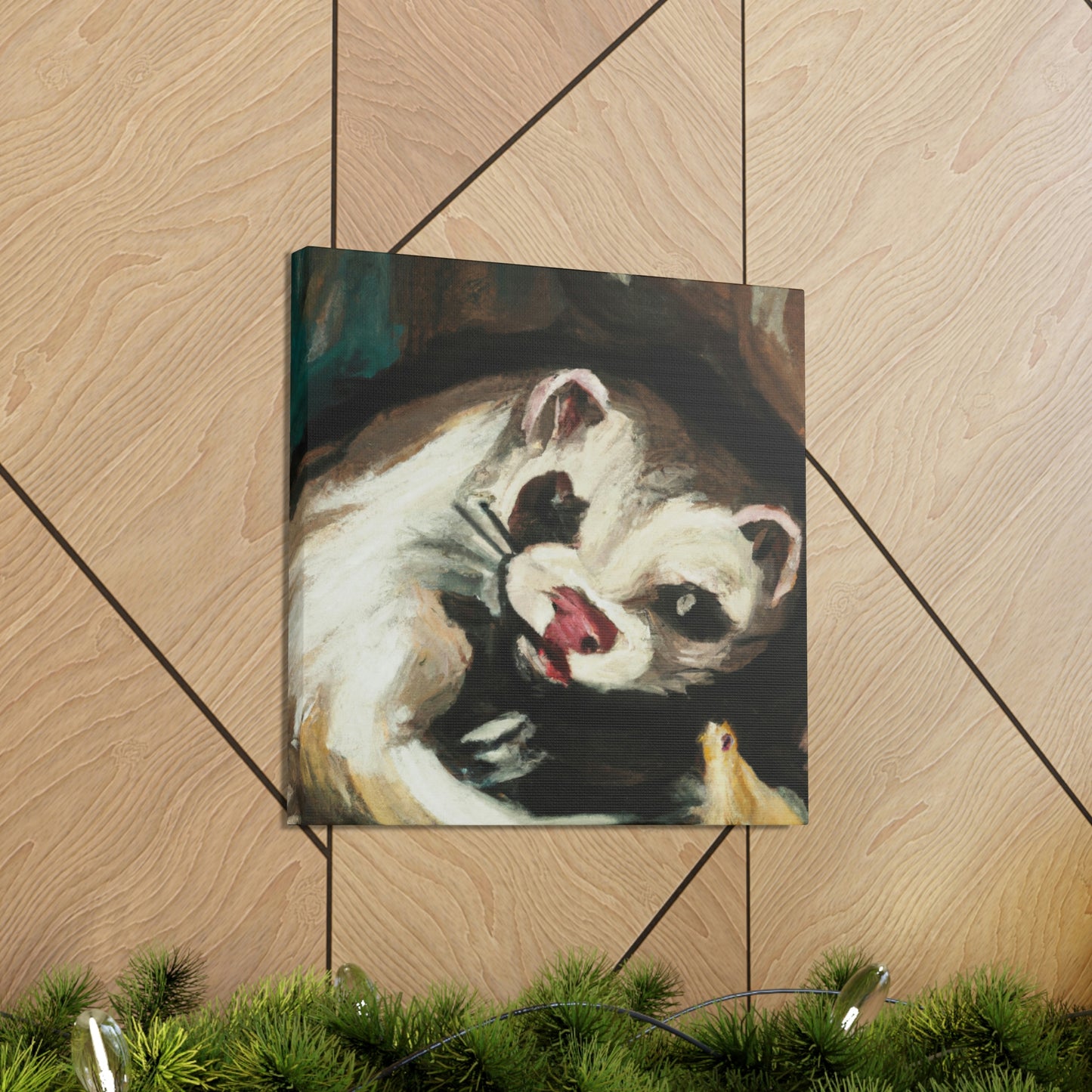 Ferret's Initiation Dance - Canvas