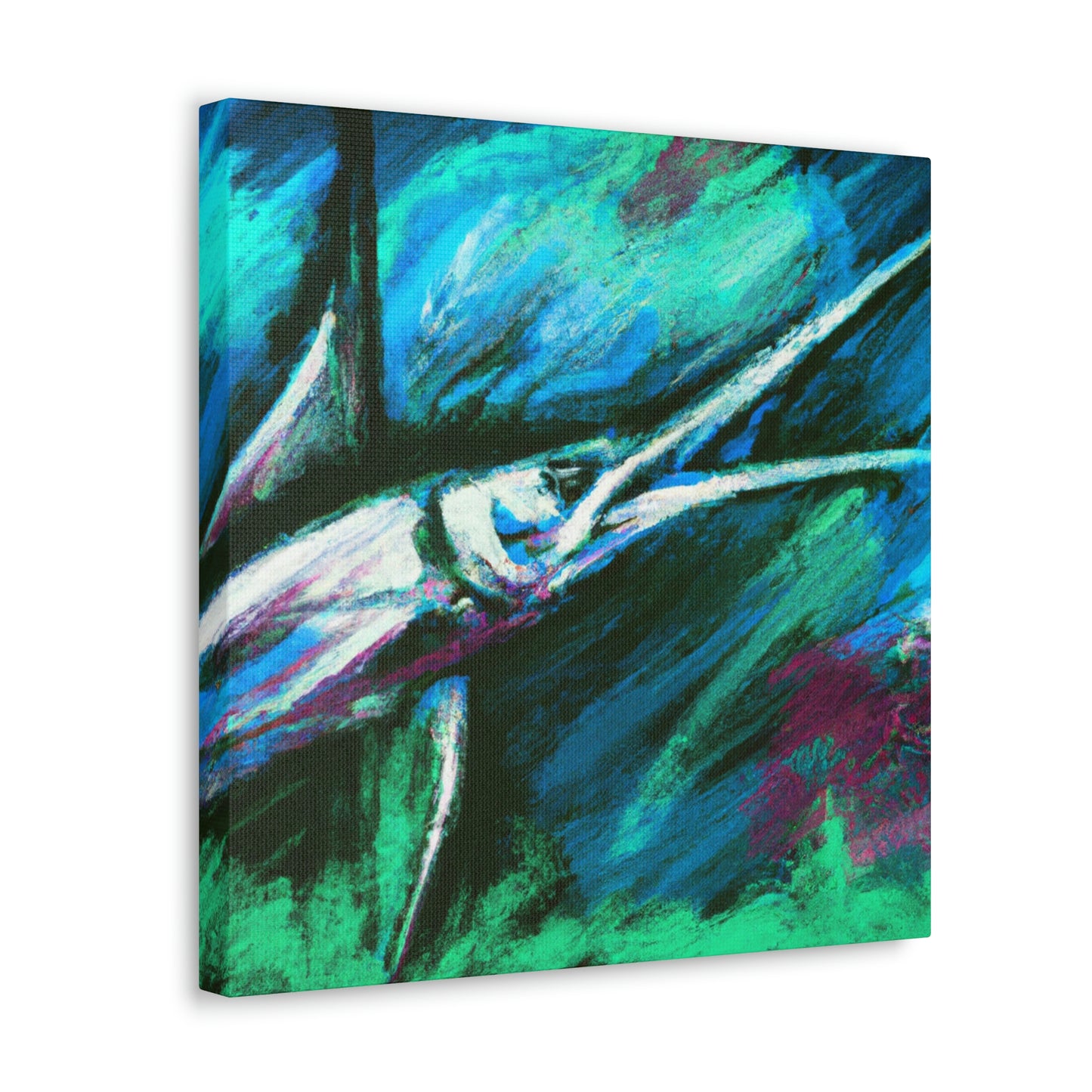 Swordfish Sword Dance - Canvas