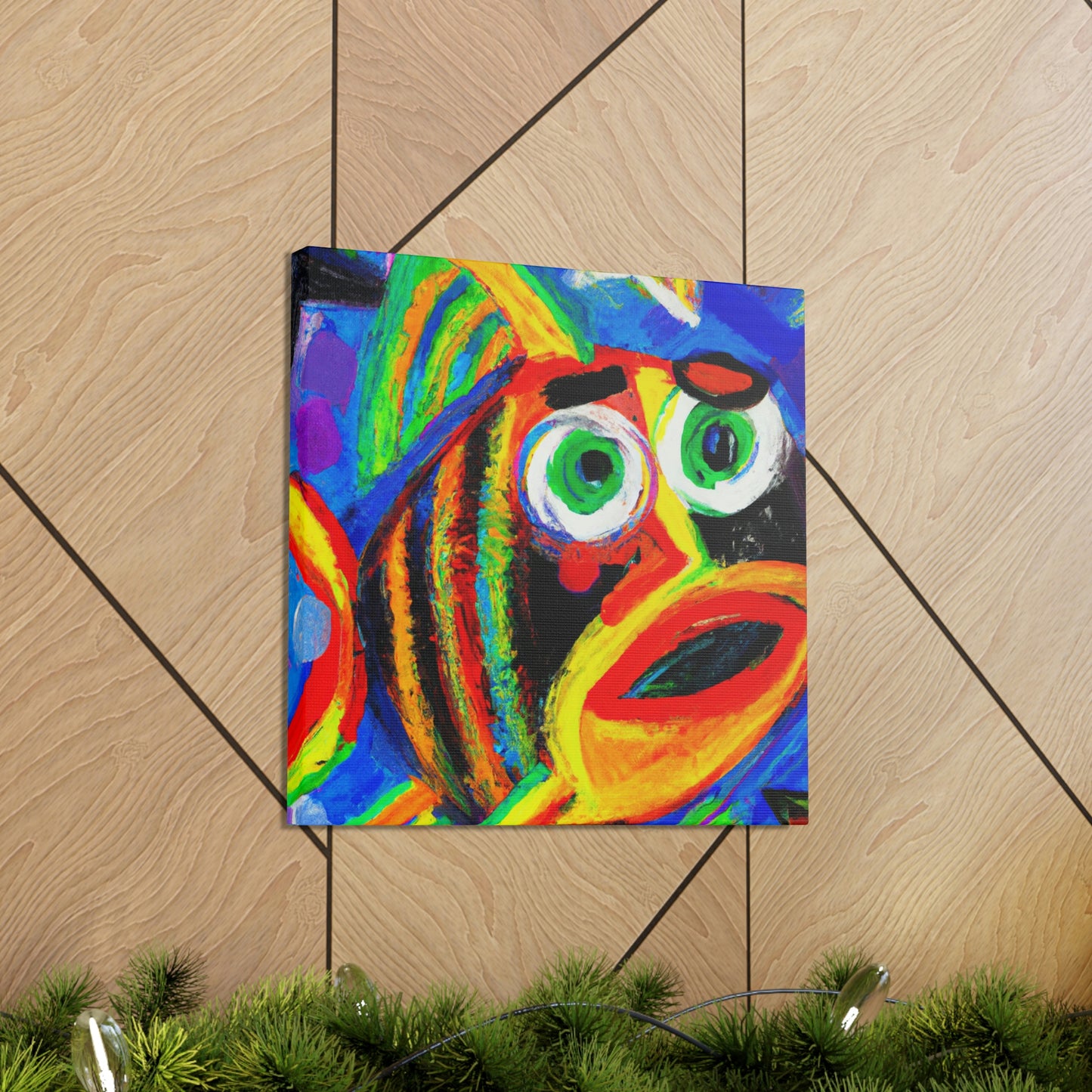 Rainbow Fish Harmony - Canvas