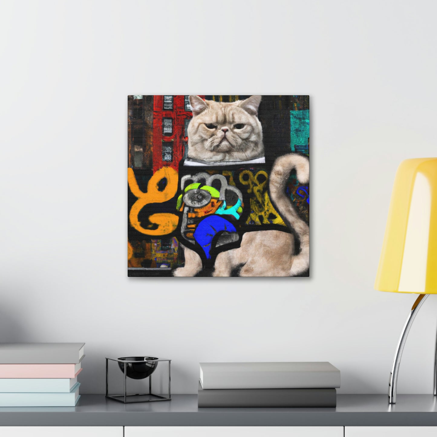 Kitty in Splendour - Canvas