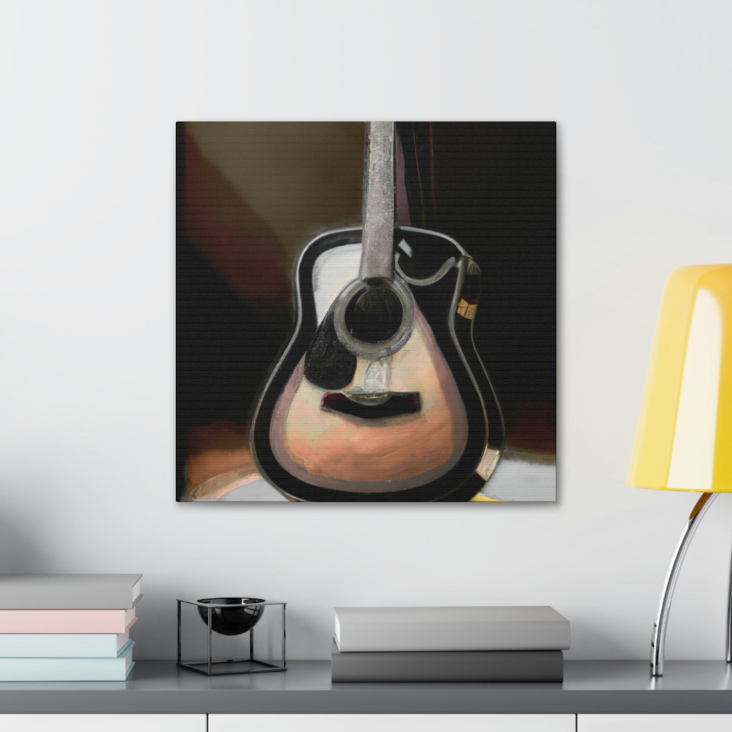 "Acoustic Masterpiece Strummed" - Canvas