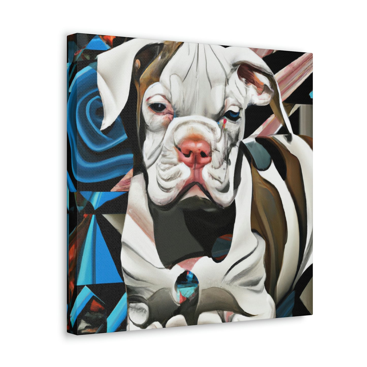 American Bulldog Dreamscape - Canvas