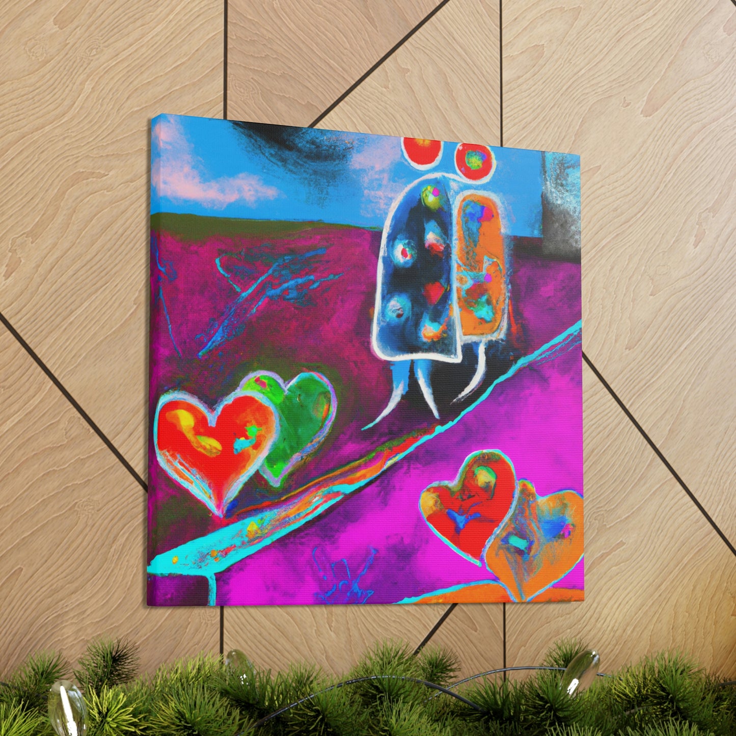 Love's Valiant Journey - Canvas