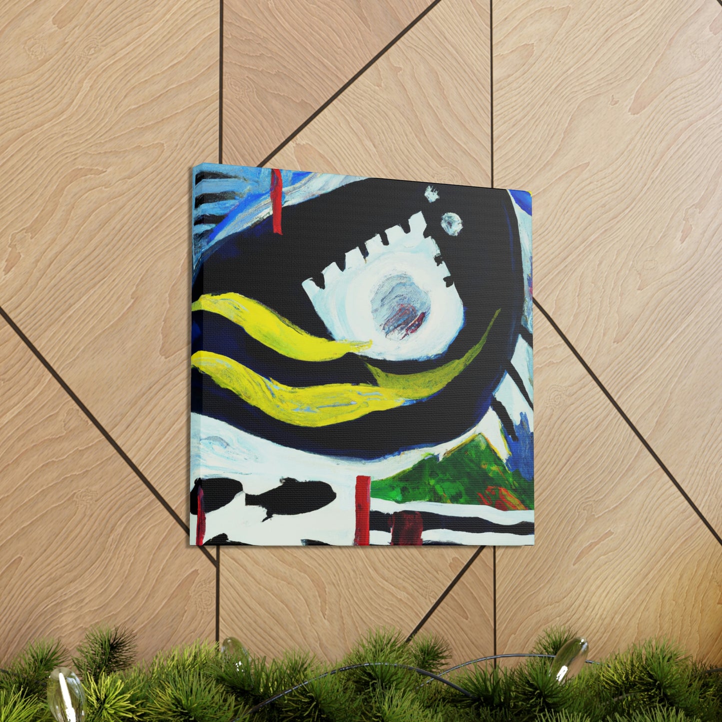 Whale in Repose - Canvas