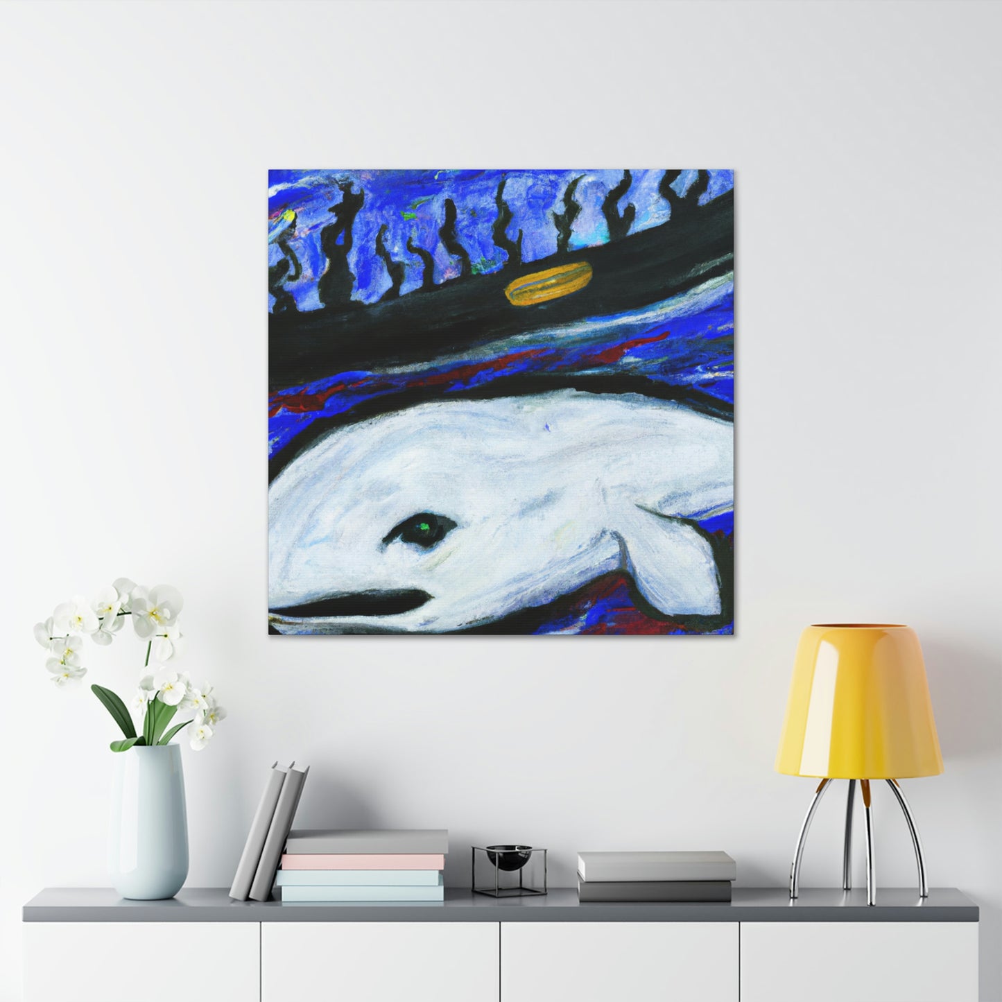 Bowhead Whale Majesty. - Canvas