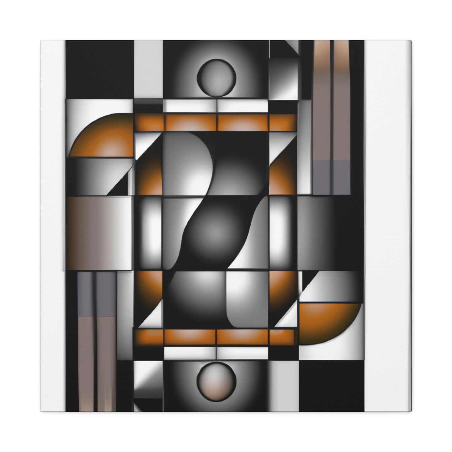 "Dazzling Deco Dreamscape" - Canvas