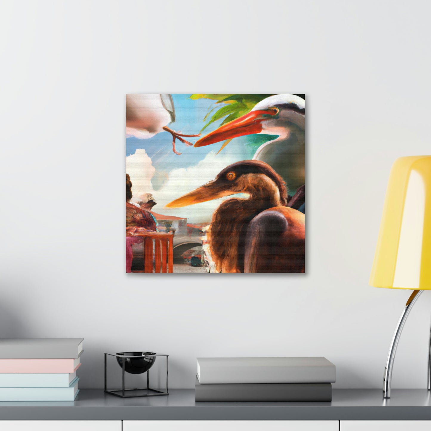 "Timeless Dreamland Scene" - Canvas