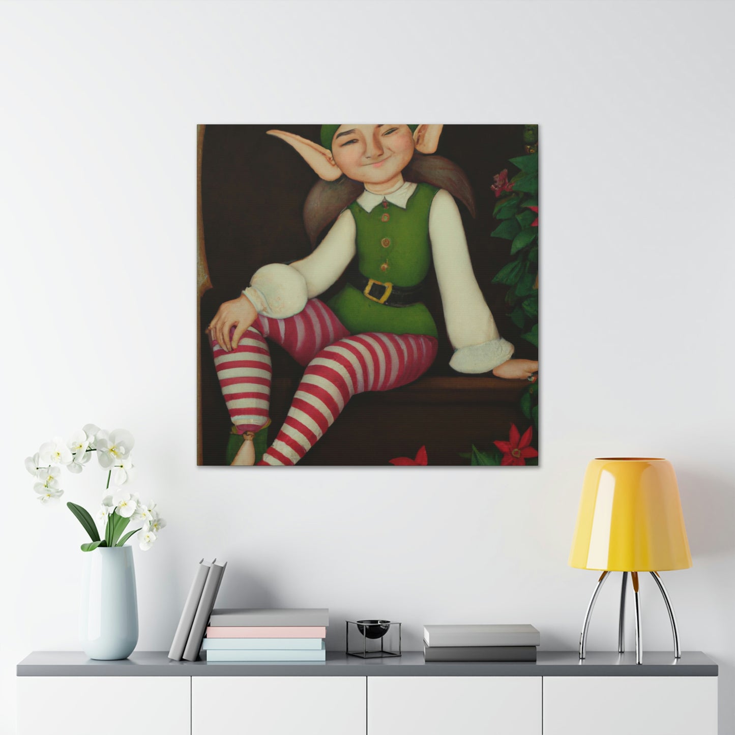 Elf in the City - Canvas