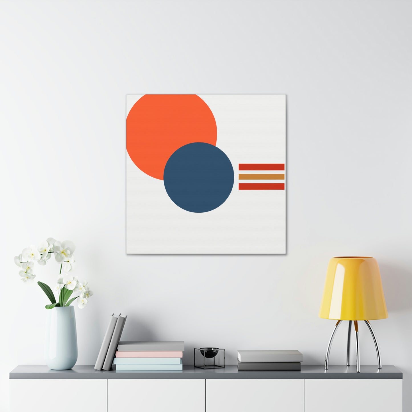 "Clear Sunrise Minimalism" - Canvas